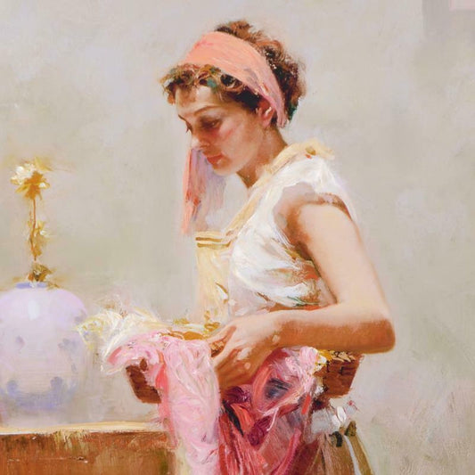 Pino (1939-2010), "Dream Catcher" Hand Embellished Limited Edition on Canvas (26" x 40"), Numbered and Hand Signed with Certificate of Authenticity.