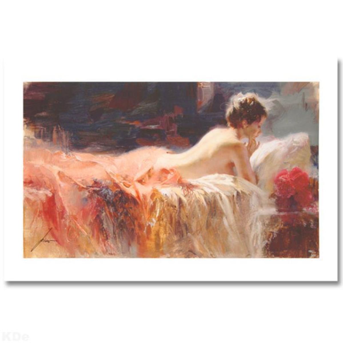 Pino (1939-2010), "Soft Light" Hand Signed Limited Edition with Certificate of Authenticity.