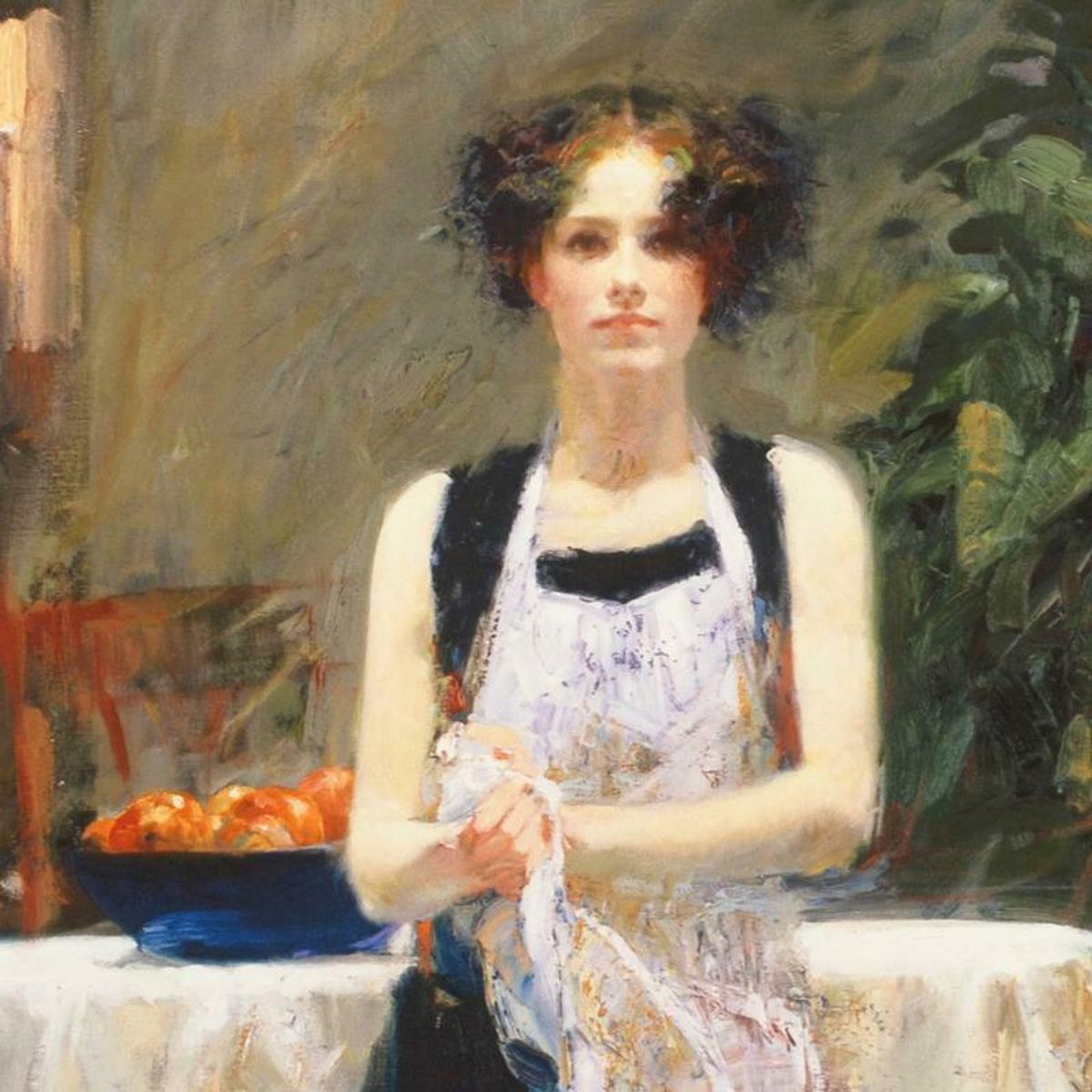 Pino (1939-2010) "Ester" Limited Edition Giclee. Numbered and Hand Signed; Certificate of Authenticity.