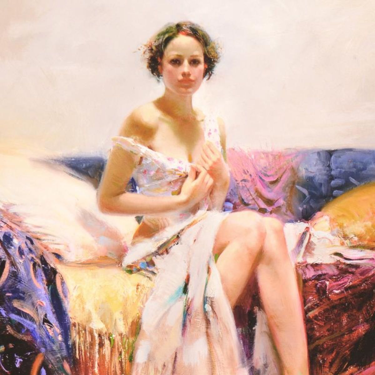 Pino (1939-2010) "Sweet Sensation" Limited Edition Giclee. Numbered and Hand Signed; Certificate of Authenticity.