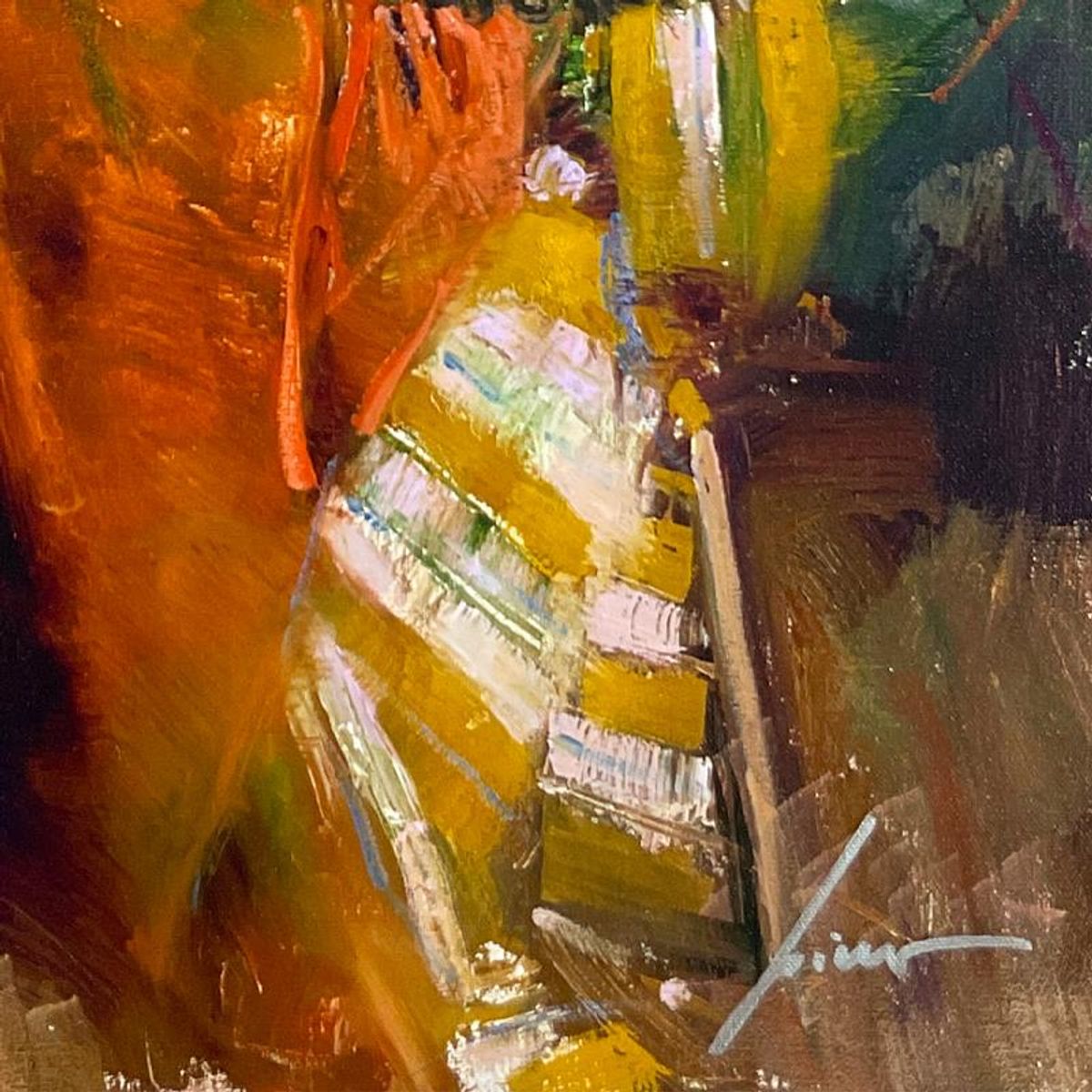 Pino (1939-2010) "Spanish Beauty" Limited Edition on Canvas, Numbered and Hand Signed with Certificate of Authenticity.
