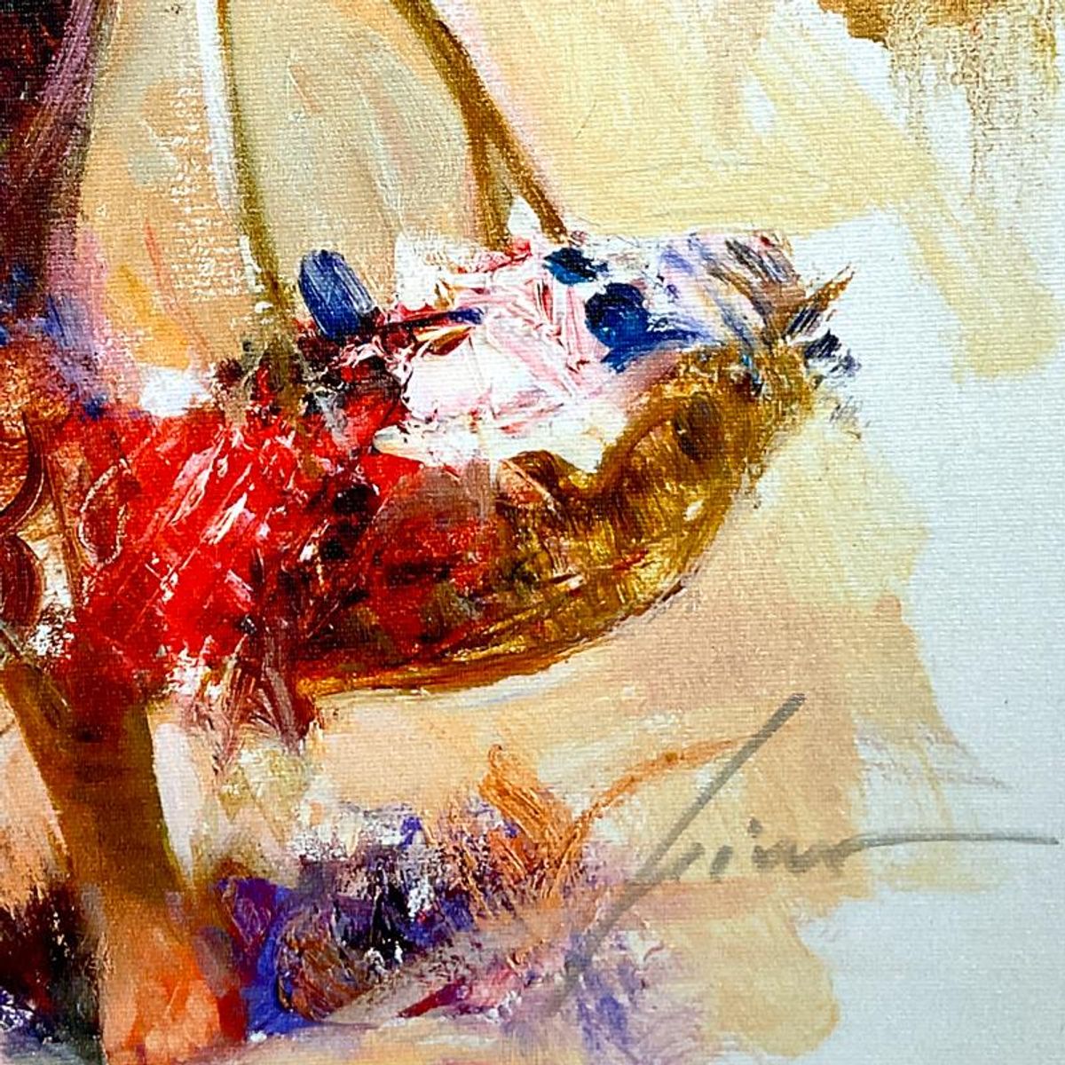 Pino (1939-2010), "Lets Go Home" Limited Edition on Canvas, Numbered and Hand Signed with Certificate of Authenticity.