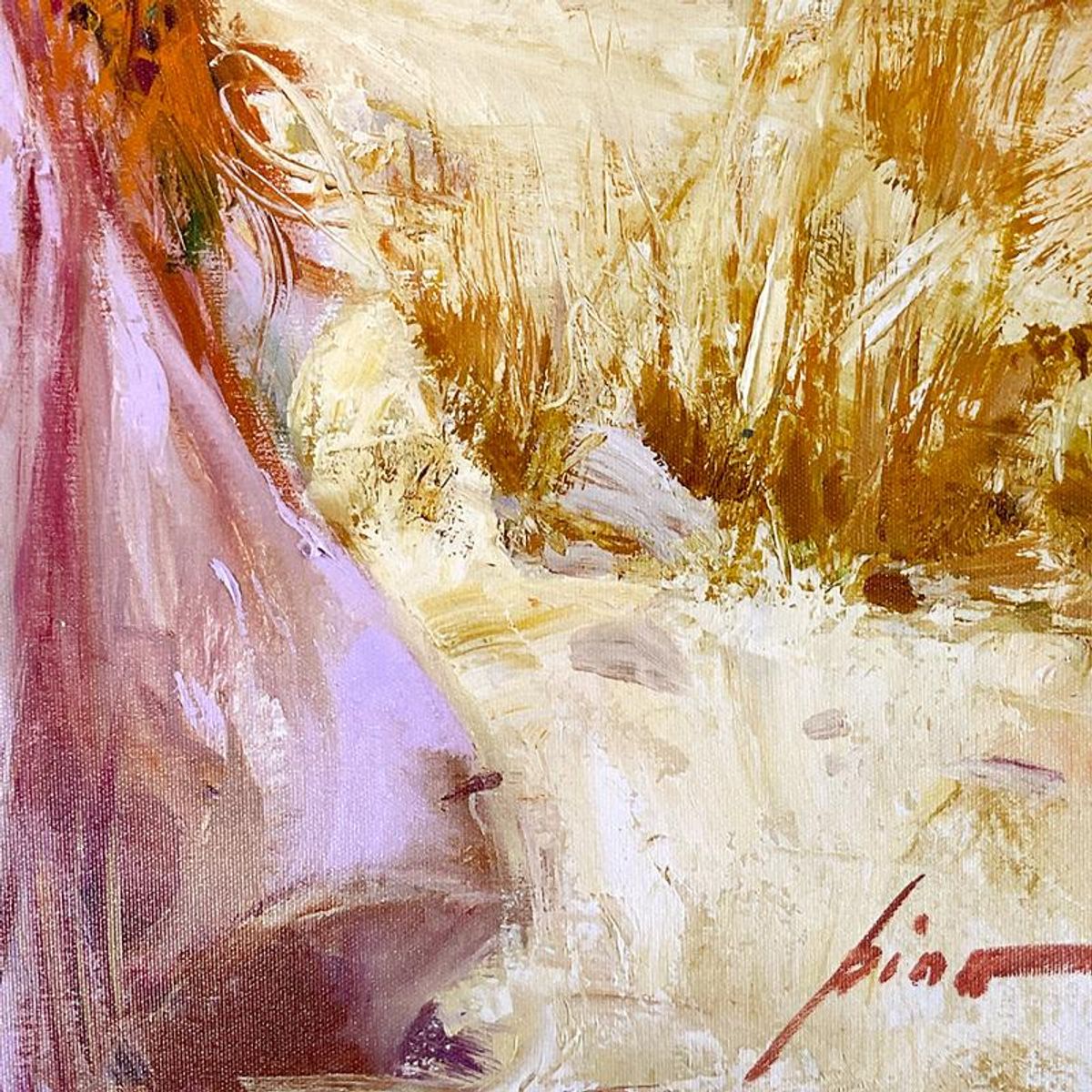 Pino (1939-2010) "Family Retreat" Hand Embellished Limited Edition on Canvas, Numbered and Hand Signed with Certificate of Authenticity.