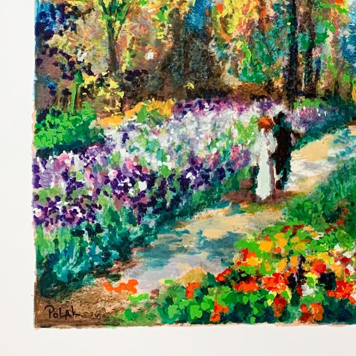 Dimitri Polak (1922-2008), Hand Signed Limited Edition Serigraph on Paper with Letter of Authenticity.