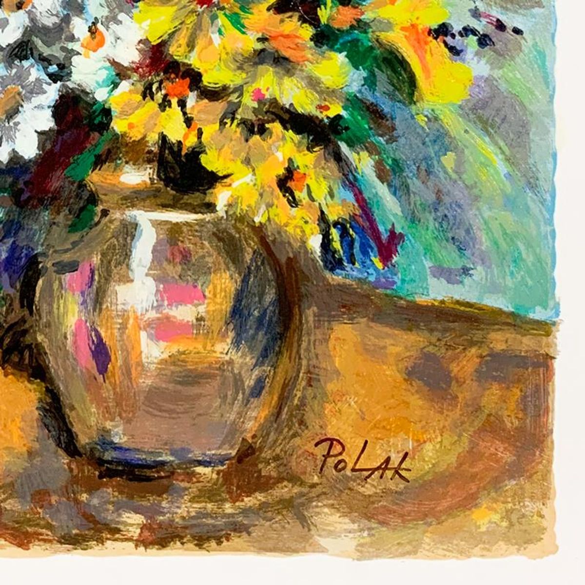 Dimitri Polak (1922-2008), Hand Signed Limited Edition Serigraph on Paper with Letter of Authenticity.