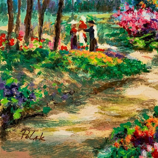 Dimitri Polak (1922-2008), Hand Signed Limited Edition Serigraph on Paper with Letter of Authenticity.