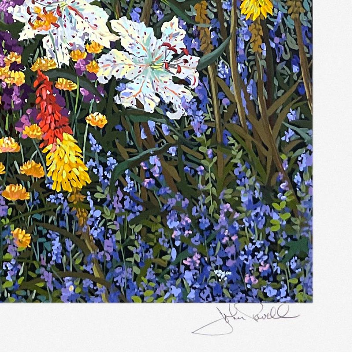 John Powell, "Enchanted Forest" Limited Edition Printer's Proof Serigraph, Numbered and Hand Signed with Letter of Authenticity.