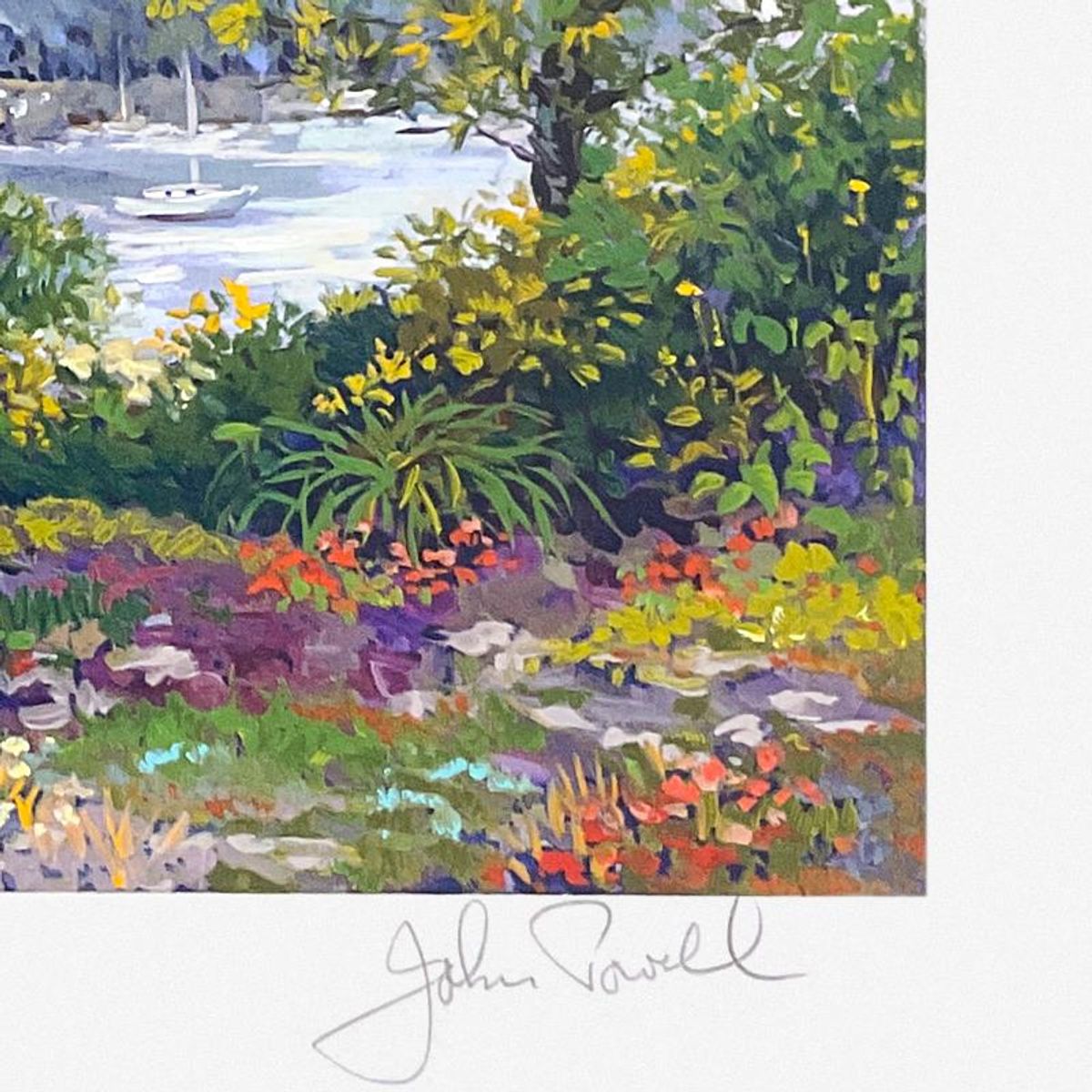 John Powell, "Enchanted Coast" Limited Edition Serigraph, Numbered and Hand Signed with Letter of Authenticity