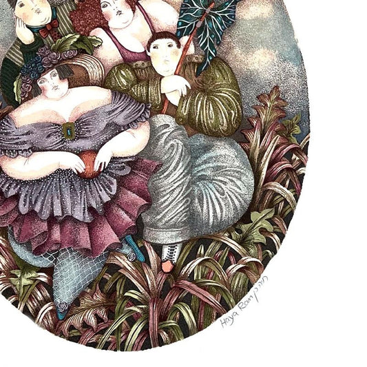 Haya Ran, Hand Signed, Numbered Limited Edition with Letter of Authenticity.