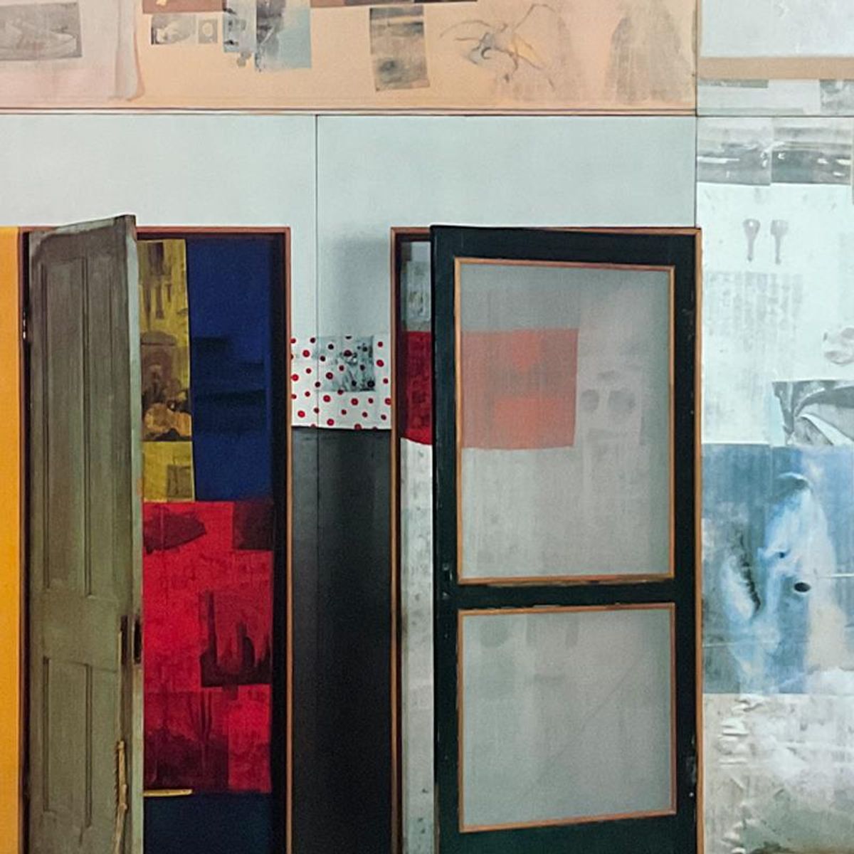 Robert Rauschenberg (1925-2008), Vintage Poster (38" x 60") from 1989 with Letter of Authenticity.