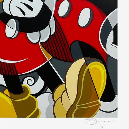 Tim Rogerson, "Mousing Around #3" Limited Edition Serigraph from Disney Fine Art, Numbered and Hand Signed with Letter of Authenticity