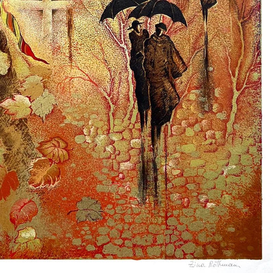 Zina Roitman, Limited Edition Serigraph, Hand Signed and Numbered, Letter of Authenticity.