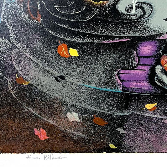 Zina Roitman, Limited Edition Serigraph, Hand Signed and Numbered, Letter of Authenticity.