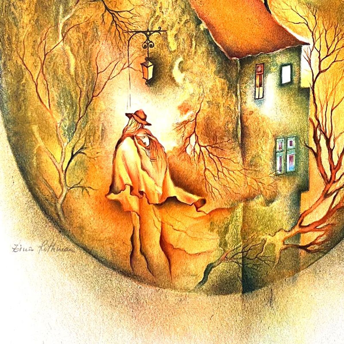 Zina Roitman, Limited Edition Serigraph, Hand Signed and Numbered, Letter of Authenticity.