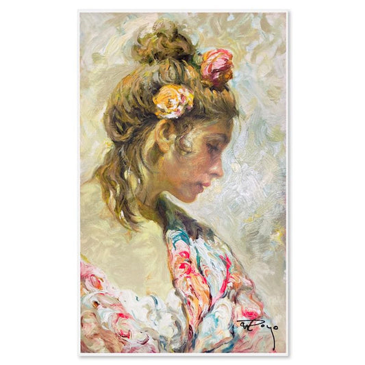 Royo, "Shall (Suite)" Limited Edition Serigraph on Clay-Board, Numbered and Hand Signed with Letter of Authenticity.