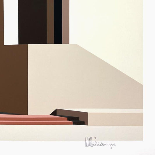 William Schlesinger (1915-2011), "Mystique" Limited Edition Serigraph, Numbered and Hand Signed with Letter of Authenticity