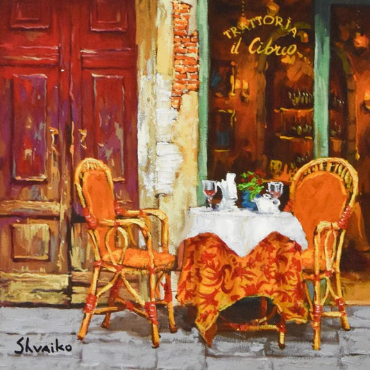 Viktor Shvaiko, "Il Cibero" Hand Embellished Limited Edition on Canvas, Numbered and Hand Signed with Letter of Authenticity.