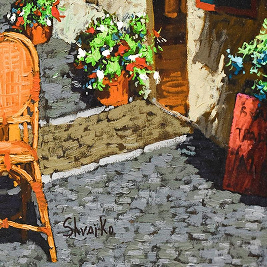 Viktor Shvaiko, "Jolly Friar" Hand Embellished Limited Edition on Canvas, Numbered and Hand Signed with Letter of Authenticity.