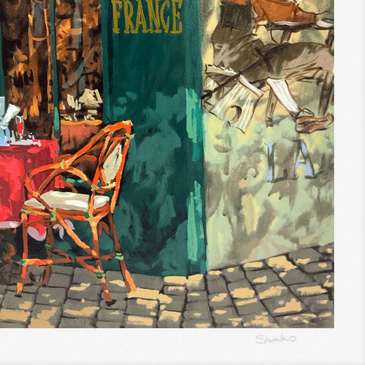 Viktor Shvaiko, "Disappearing Shadows" Limited Edition Printer's Proof Serigraph (36" x 34.5"), Numbered and Hand Signed with Letter of Authenticity.