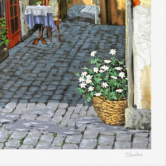 Viktor Shvaiko, "La Feniere" Limited Edition Printer's Proof Serigraph (36" x 27"), Numbered and Hand Signed with Letter of Authenticity.