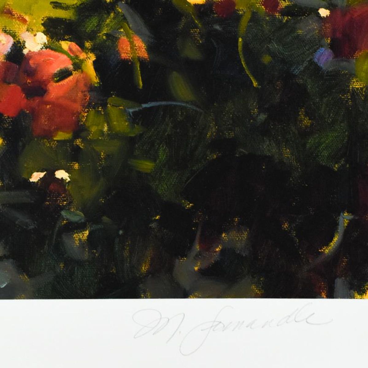 Marilyn Simandle, "Morning Tea" Limited Edition, Numbered and Hand Signed with Letter of Authenticity.