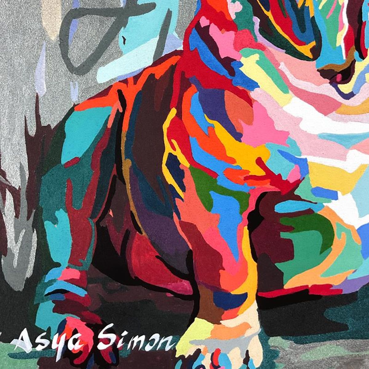 Asya Simon, Hand Signed Limited Edition on Canvas with Letter of Authenticity.