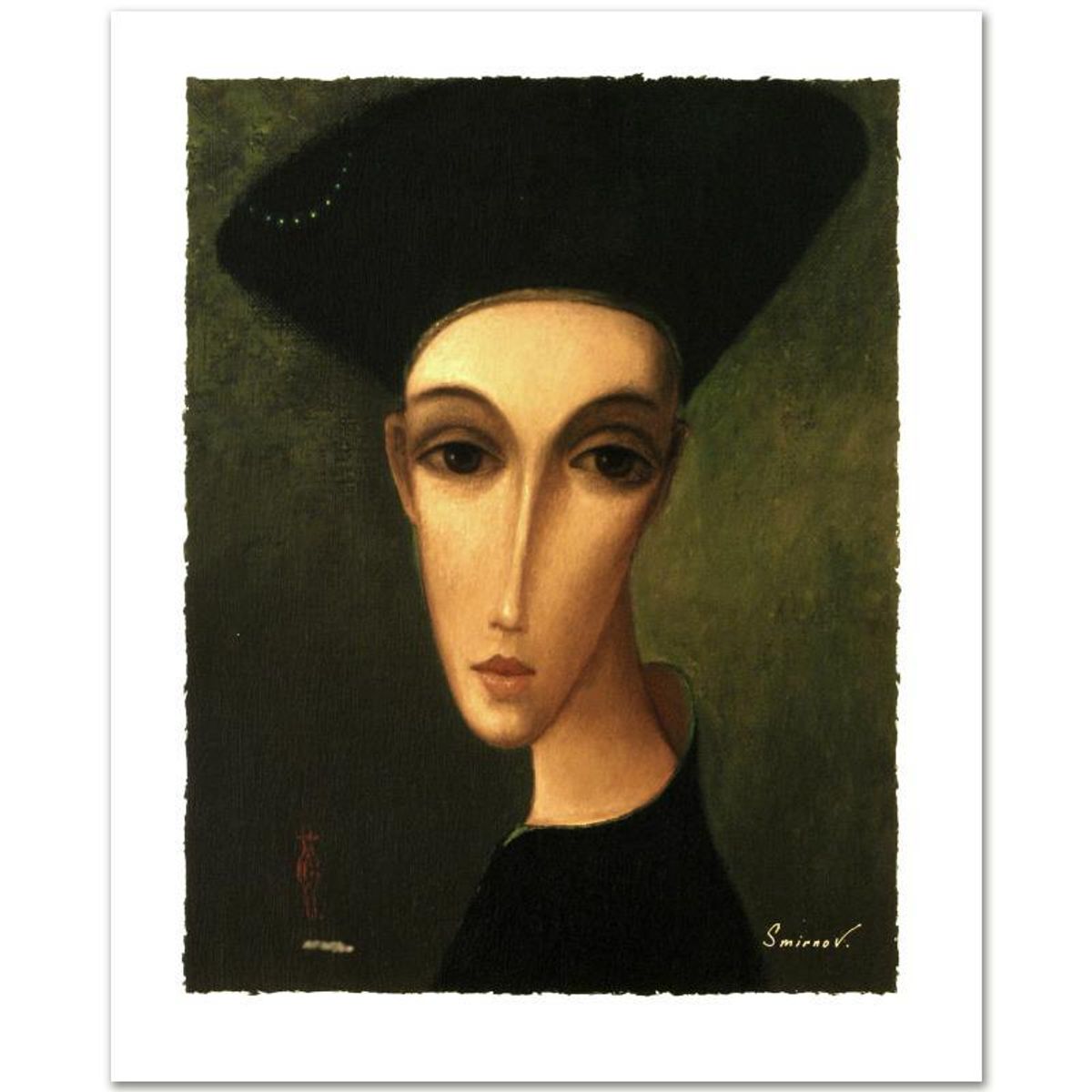 Sergey Smirnov (1953-2006), "The Duke" Limited Edition Mixed Media on Canvas, Numbered and Hand Signed by Smirnov. Includes Certificate of Authenticity.