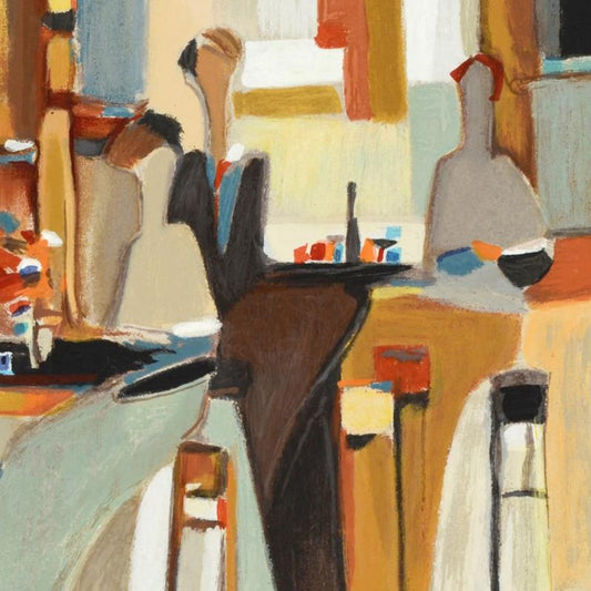 Yuri Tremler, "Evening Out" Limited Edition Serigraph by Yuri Tremler, Hand Signed with Certificate of Authenticity.