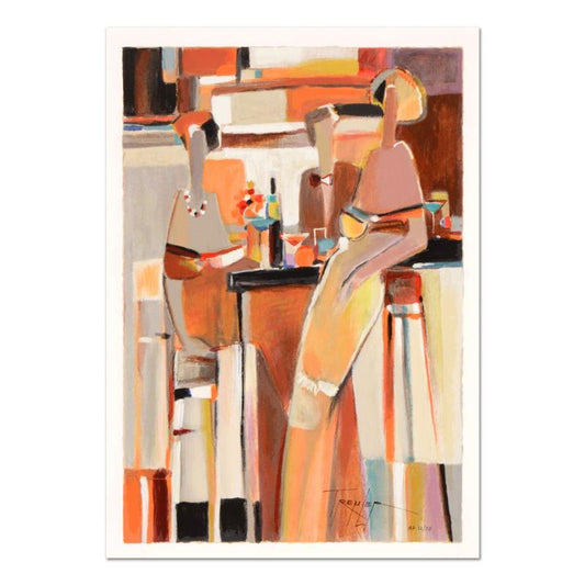 Yuri Tremler, "Untold Secret" Limited Edition Serigraph by Yuri Tremler, Hand Signed with Certificate of Authenticity.