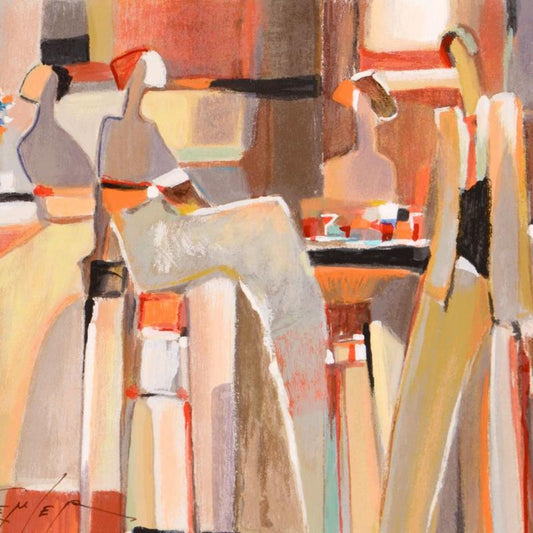 Yuri Tremler, Limited Edition Serigraph by Yuri Tremler, Hand Signed with Certificate of Authenticity.