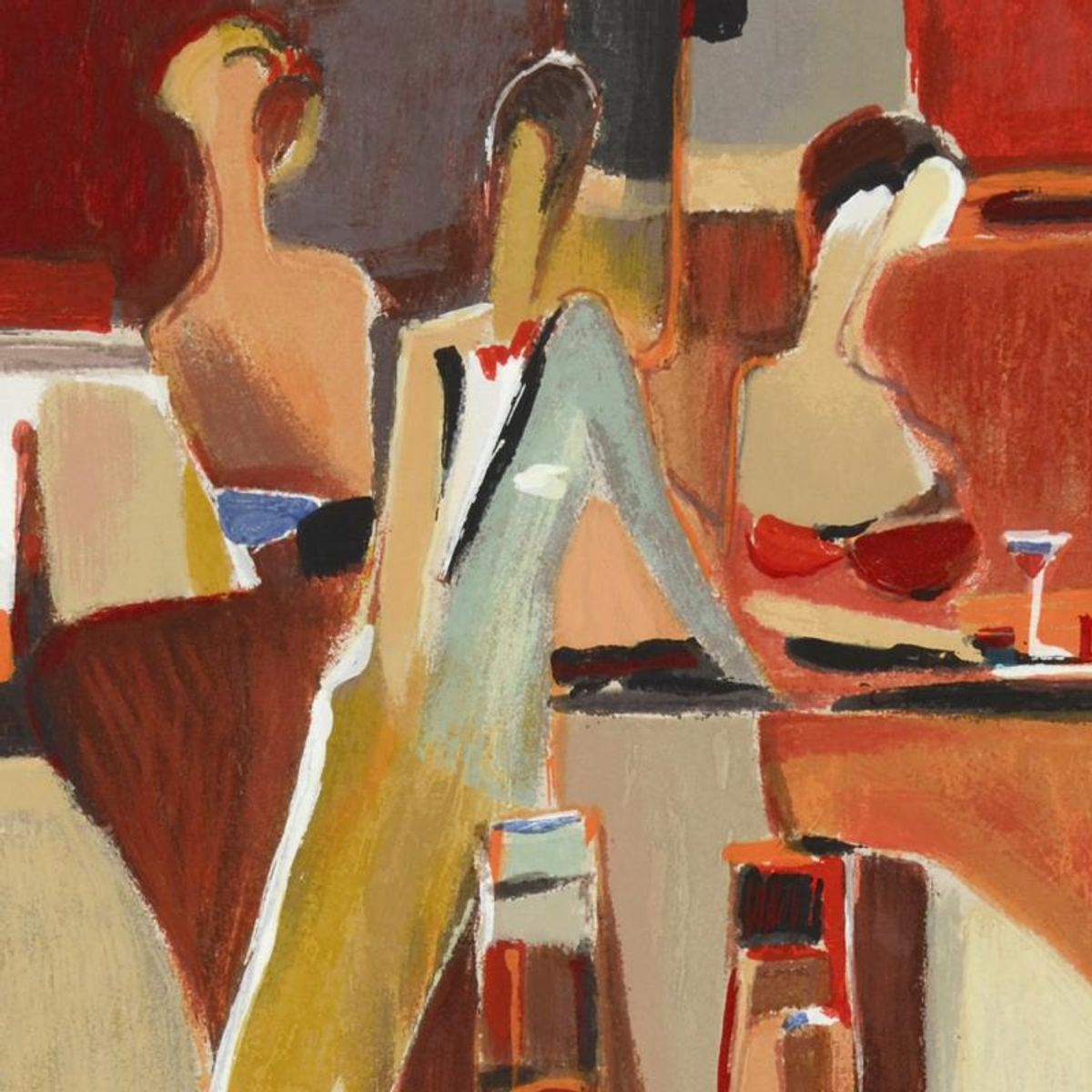 Yuri Tremler, Limited Edition Serigraph by Yuri Tremler, Hand Signed with Certificate of Authenticity.