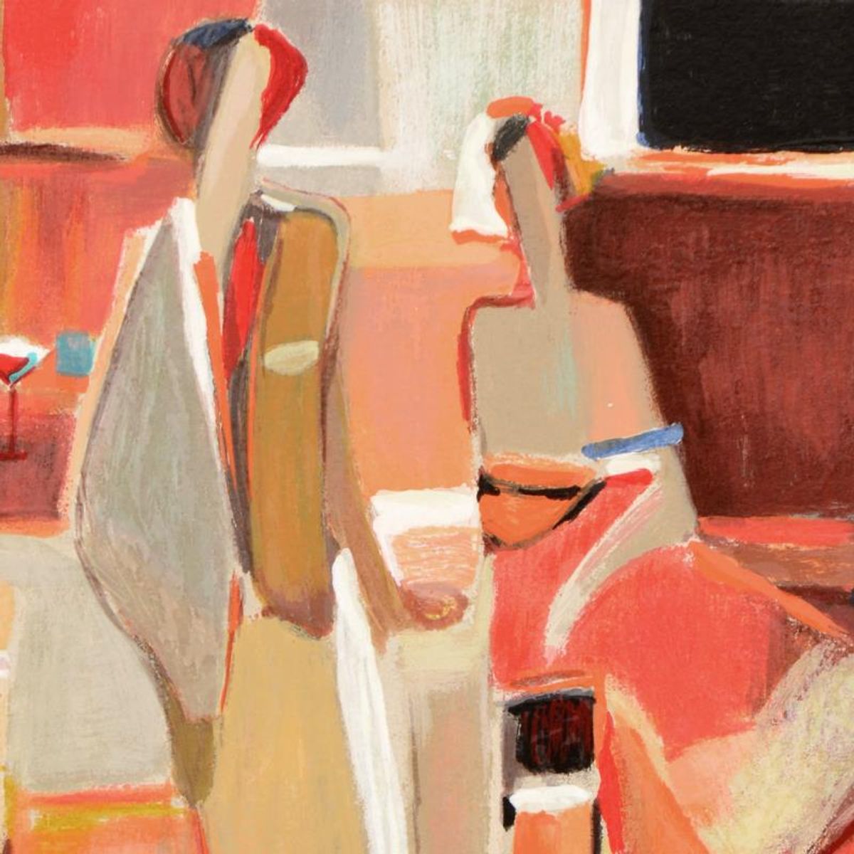 Yuri Tremler, "A New Adventure" Limited Edition Serigraph by Yuri Tremler, Numbered and Hand Signed with Certificate of Authenticity.