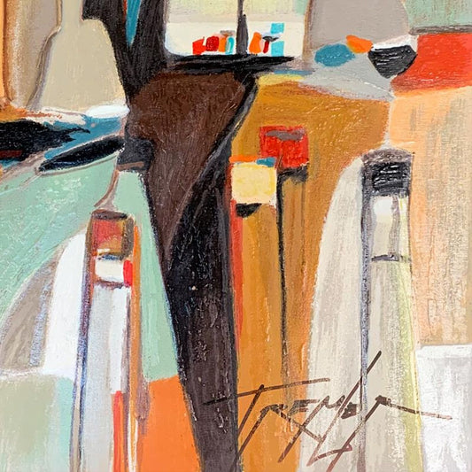 Yuri Tremler, Hand Signed Limited Edition Serigraph on Board with Letter of Authenticity.