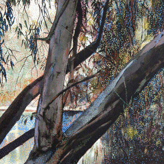 Marcus Uzilevsky (1937-2015), "Jordan River" Limited Edition Serigraph (25" x 36"), Numbered and Hand Signed with Certificate of Authenticity.