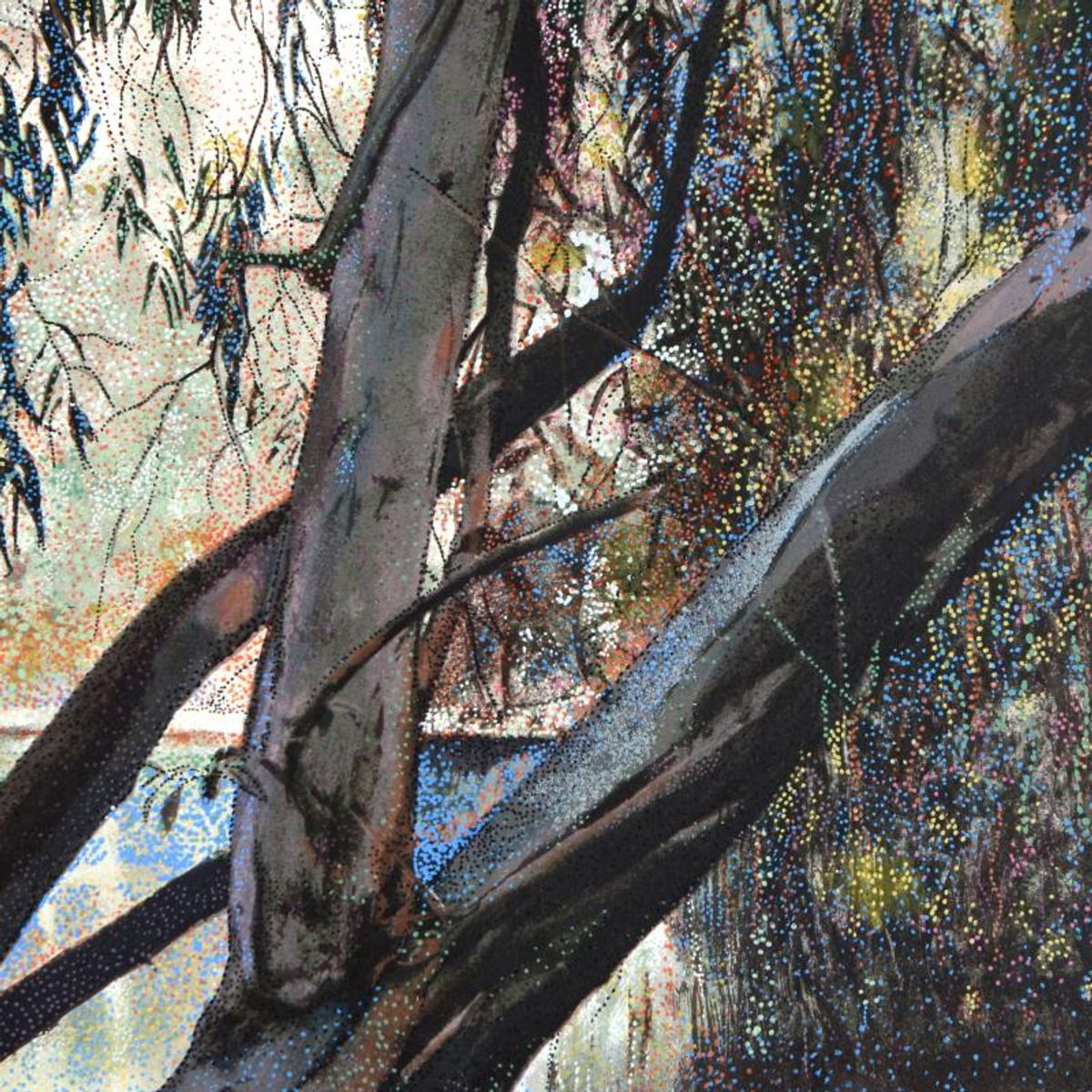 Marcus Uzilevsky (1937-2015), "Jordan River" Limited Edition Serigraph (25" x 36"), Numbered and Hand Signed with Certificate of Authenticity.