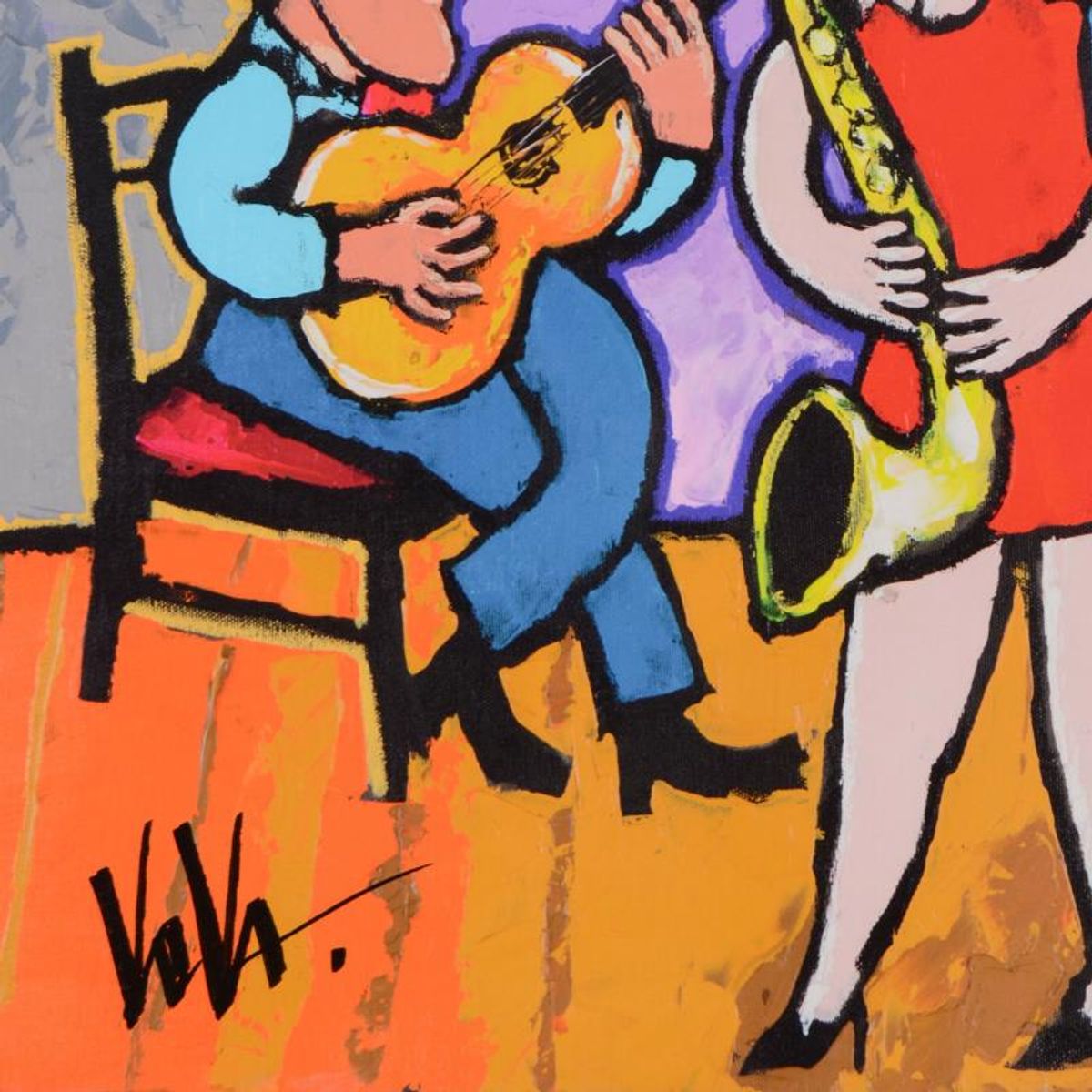 Vova, Hand Embellished Limited Edition on Canvas, Numbered and Hand Signed with Letter of Authenticity.