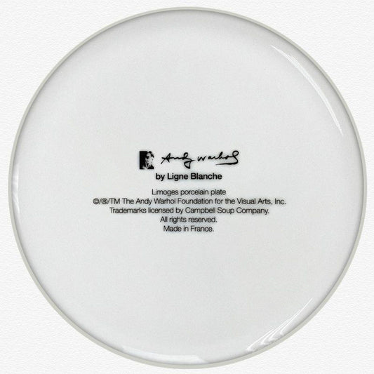 Andy Warhol (1928-1987), "Campbell (Blue/Yellow)" Framed Limoges Porcelain Plate.