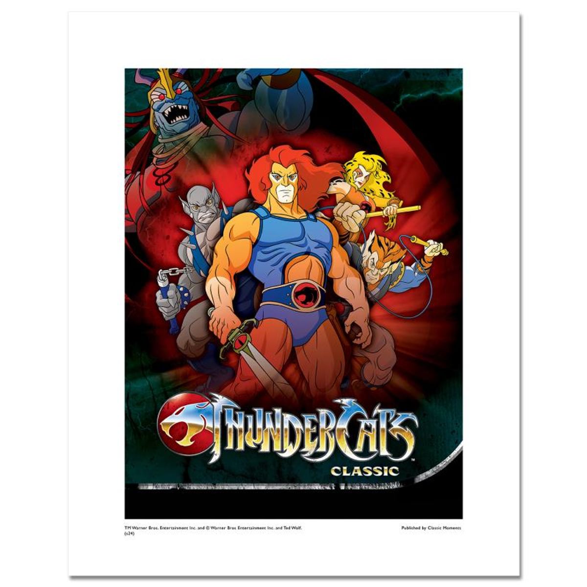 ThunderCats Limited Edition Giclee from Warner Bros., Numbered and with Certificate of Authenticity.