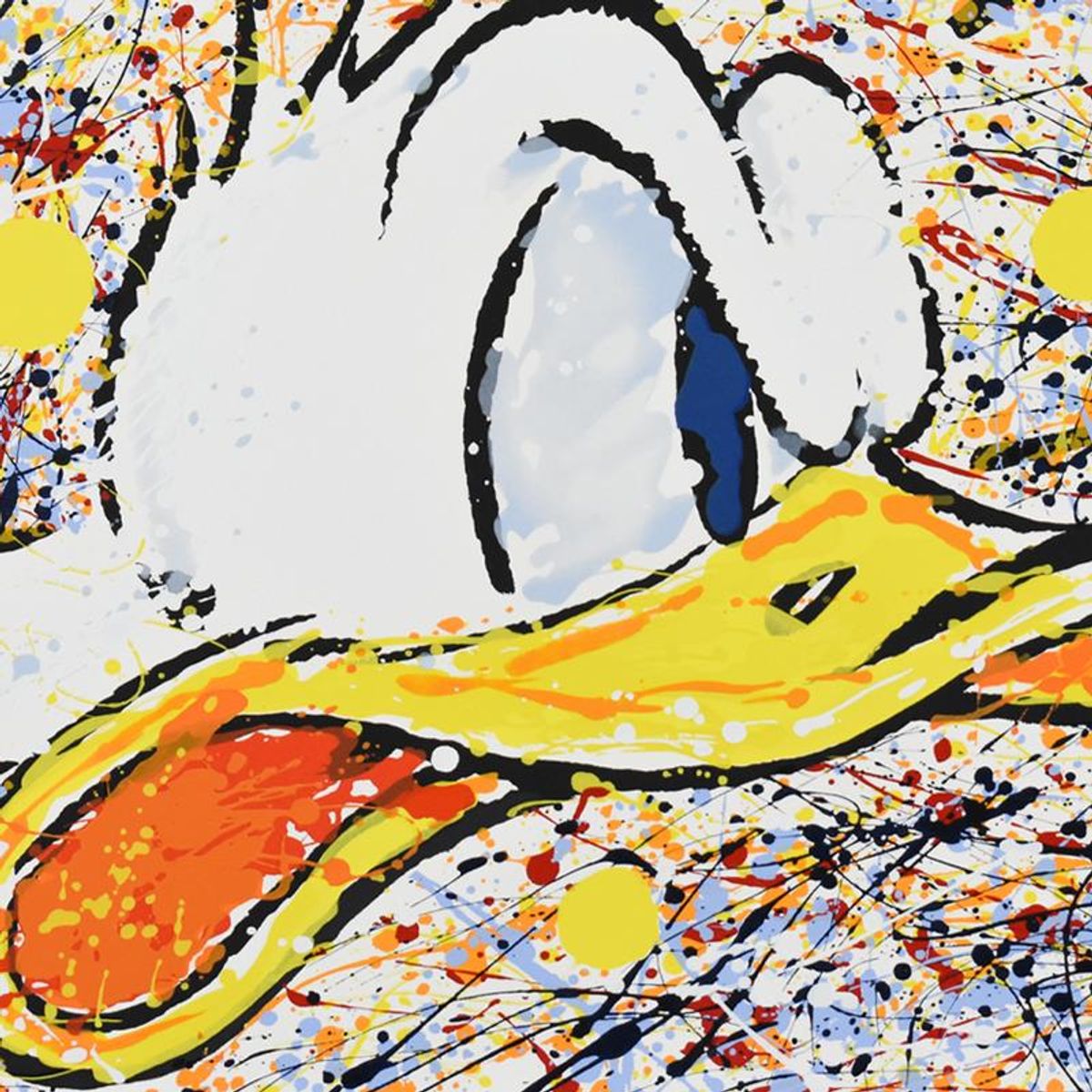 David Willardson, "More Bang for Your Duck" Hand Signed Limited Edition Disney Serigraph with Letter of Authenticity.