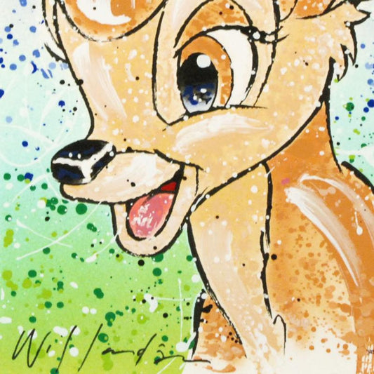 David Willardson, "The Buck Stops Here" Hand Signed Limited Edition Disney Serigraph with Letter of Authenticity.