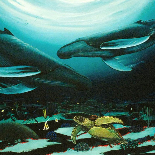 Wyland, "Humpback Dance" Limited Edition Giclee on Canvas. Numbered and Hand Signed with Certificate of Authenticity.