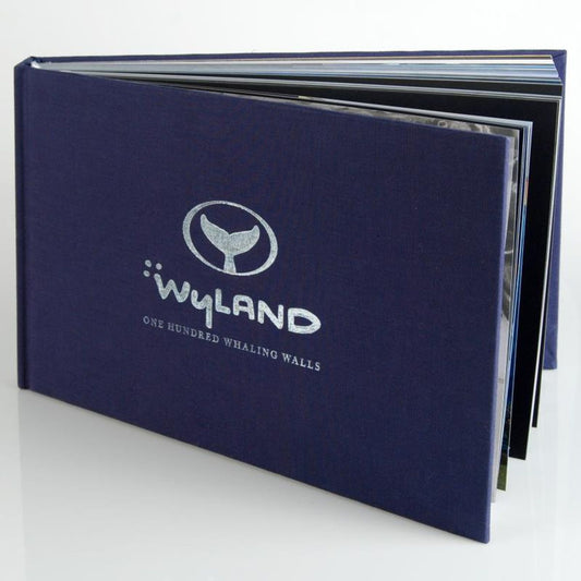 Wyland: 100 Whaling Walls (2008) Limited Edition Collector's Fine Art Book by World-Renowned Artist Wyland. Comes with One of the Actual Paint Brushes Used to Paint The Whaling Wall in Beijin