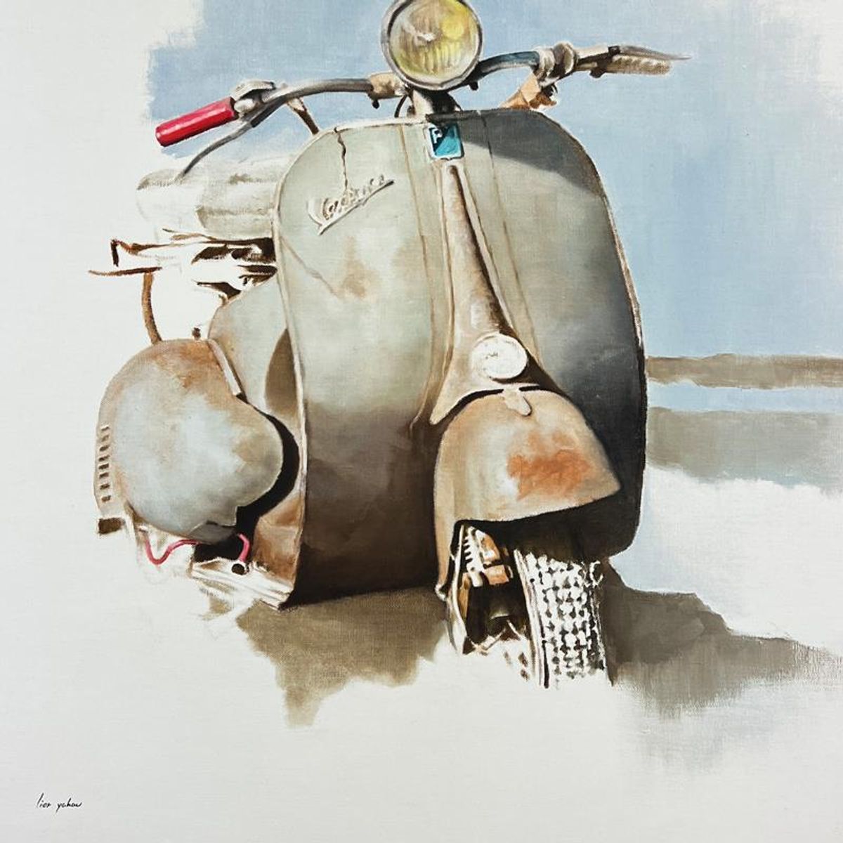 Lior Yahav, Hand Signed Limited Edition Canvas with Letter of Authenticity.