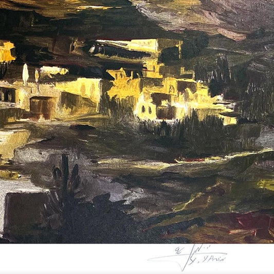 Yitzhak Yamin, Hand Signed, Numbered Limited Edition with Letter of Authenticity.