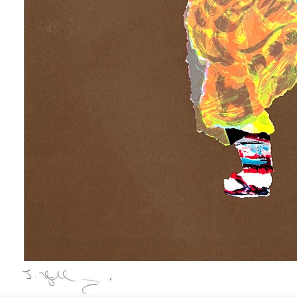 Judith Yellin, Limited Edition Serigraph, Hand Signed and Numbered with Letter of Authenticity.