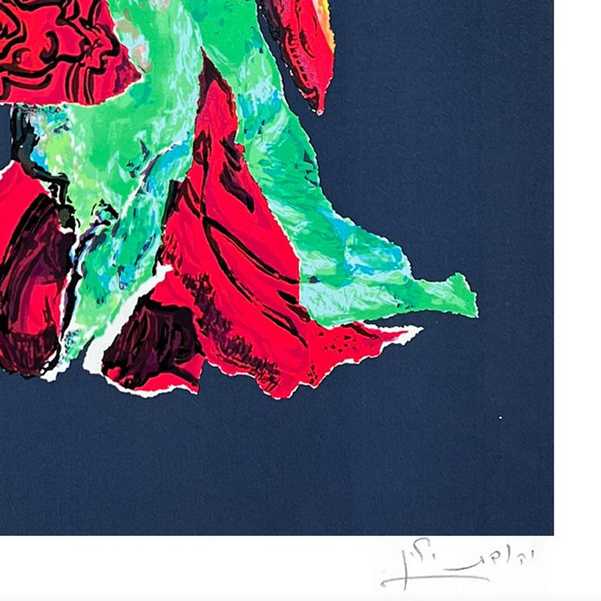 Judith Yellin, Limited Edition Serigraph, Hand Signed and Numbered with Letter of Authenticity.