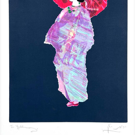 Judith Yellin, Limited Edition Serigraph, Hand Signed and Numbered with Letter of Authenticity.