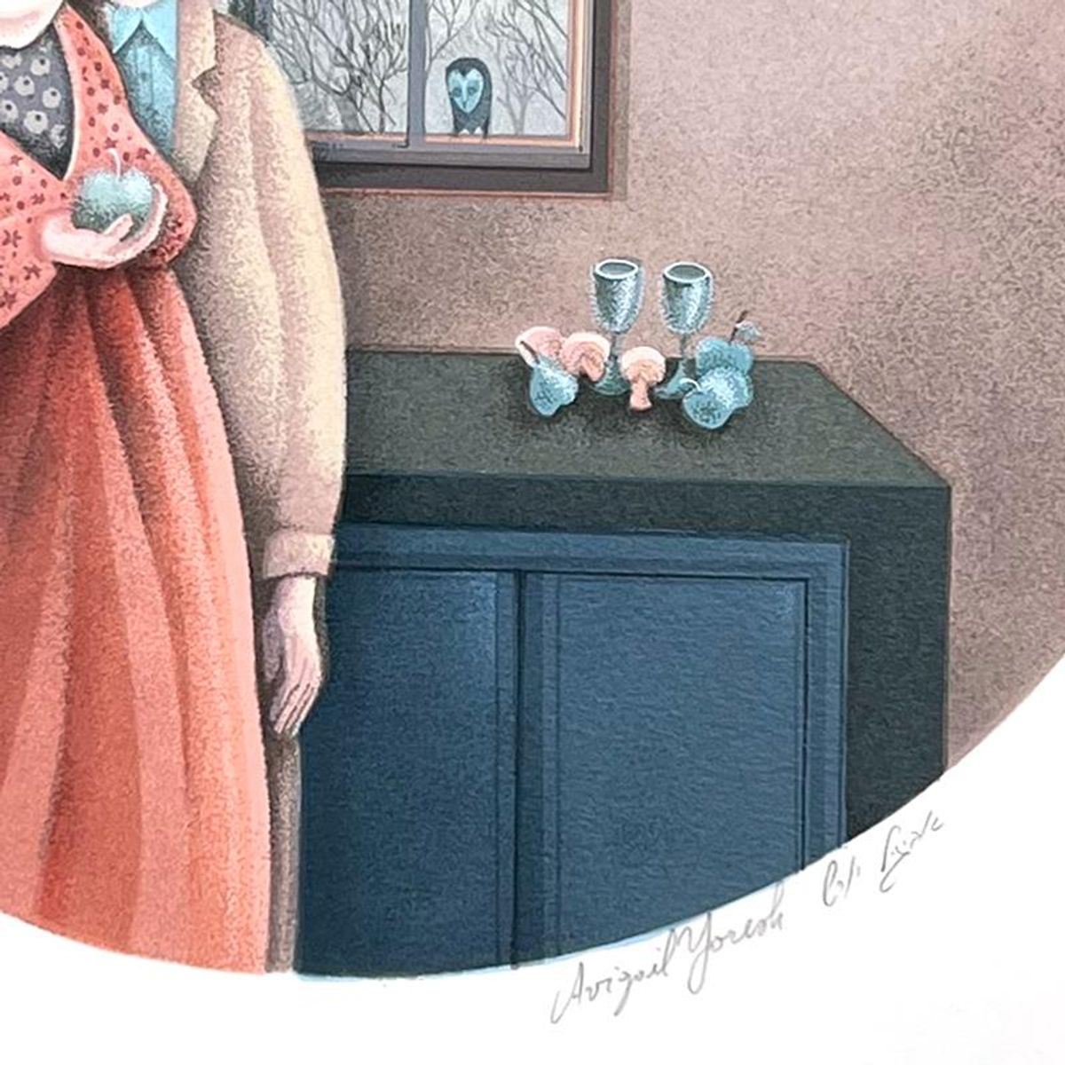 Avigail Yoresh, Limited Edition Serigraph, Hand Signed and Numbered with Letter of Authenticity.