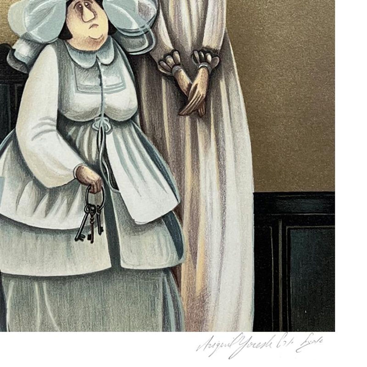 Avigail Yoresh, Limited Edition Serigraph, Hand Signed and Numbered with Letter of Authenticity.