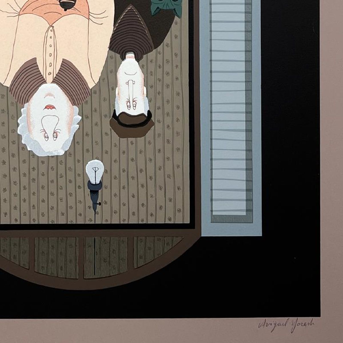 Avigail Yoresh, Limited Edition Serigraph, Hand Signed and Numbered with Letter of Authenticity.